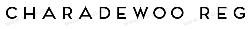 CharadeW00 Regular字体转换